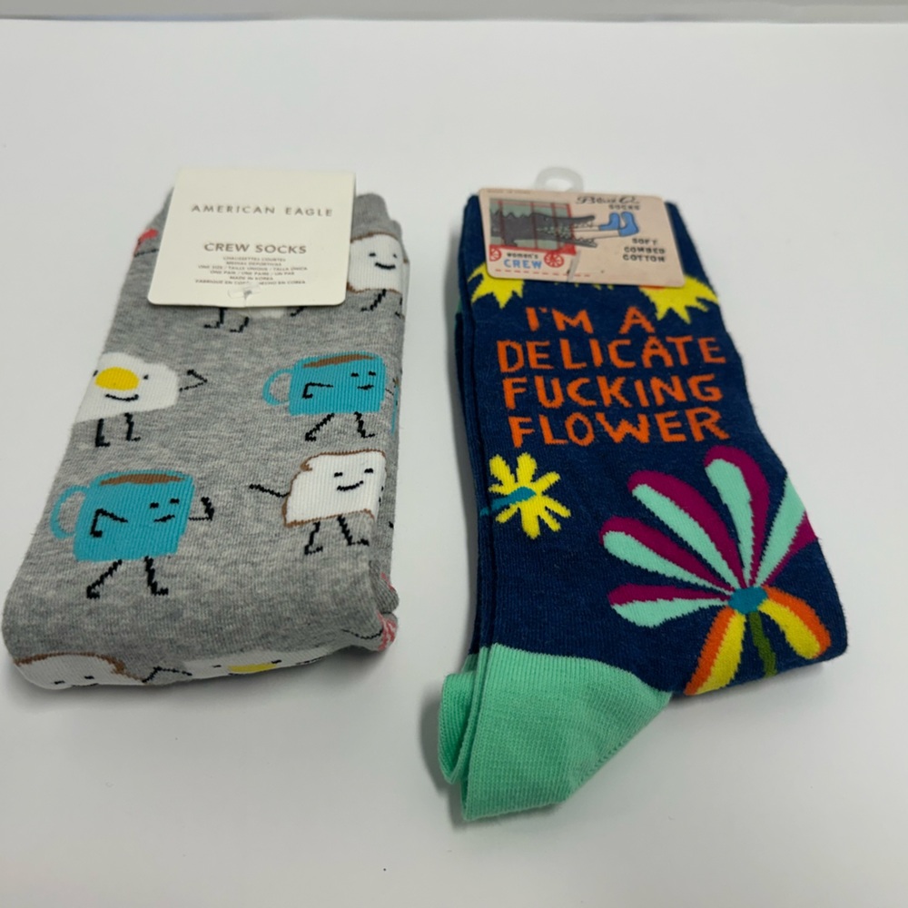 American Eagle Outfitters Gray Casual Socks